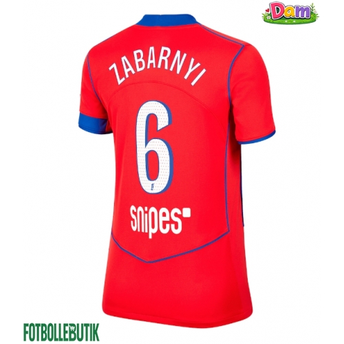 Paris Saint-Germain Illia Zabarnyi #6 Tredje Tröja Kvinnor 2025-26 Kortärmad
